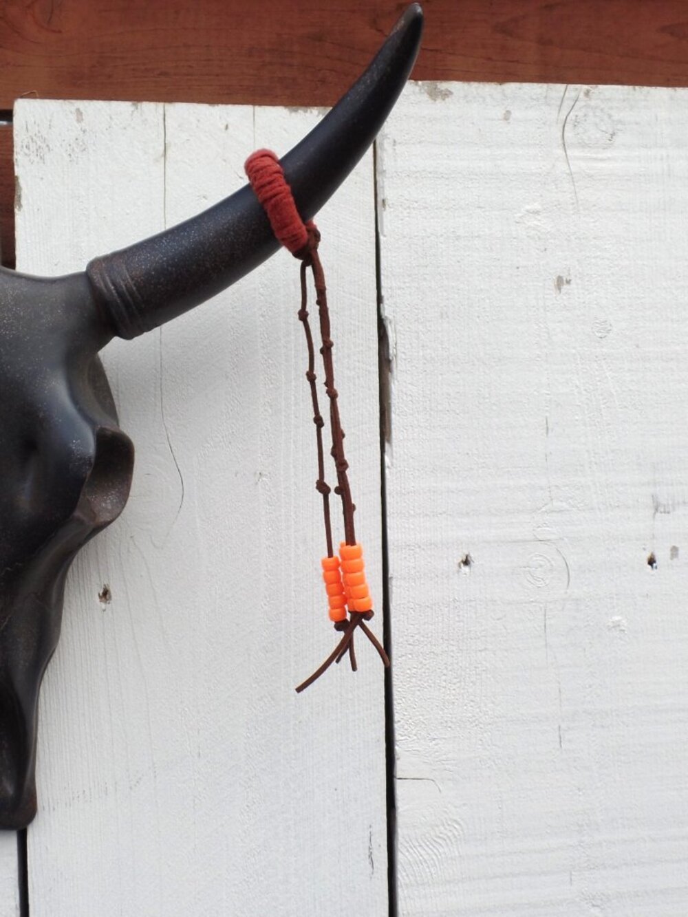 Hand Crafted SUEDE Hair Tie